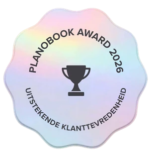 Planobook Salon Award 2026 — Uitstekende klanttevredenheid