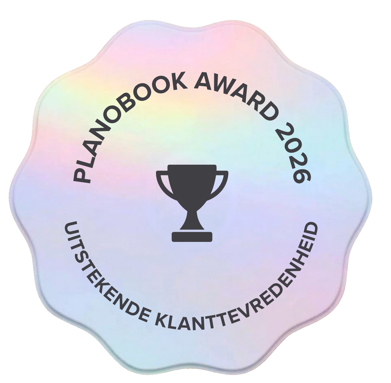 Planobook Salon Award 2026 — Uitstekende klanttevredenheid